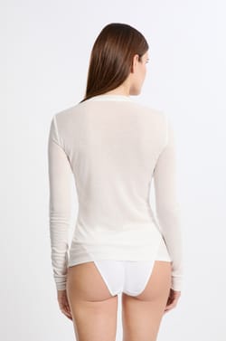 Thermal turtleneck t-shirt with wool;${refinementColor}