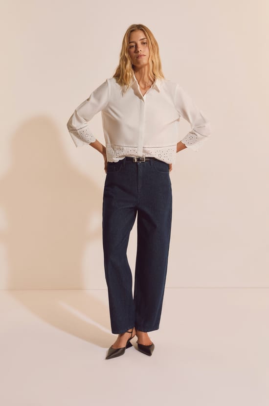 Jean en coton;${refinementColor}