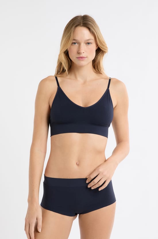Soutien-gorge brassière sans armature;${refinementColor}