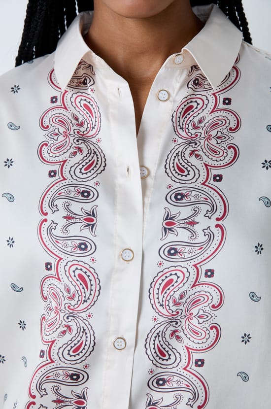 Chemise de pyjama à motifs;${refinementColor}