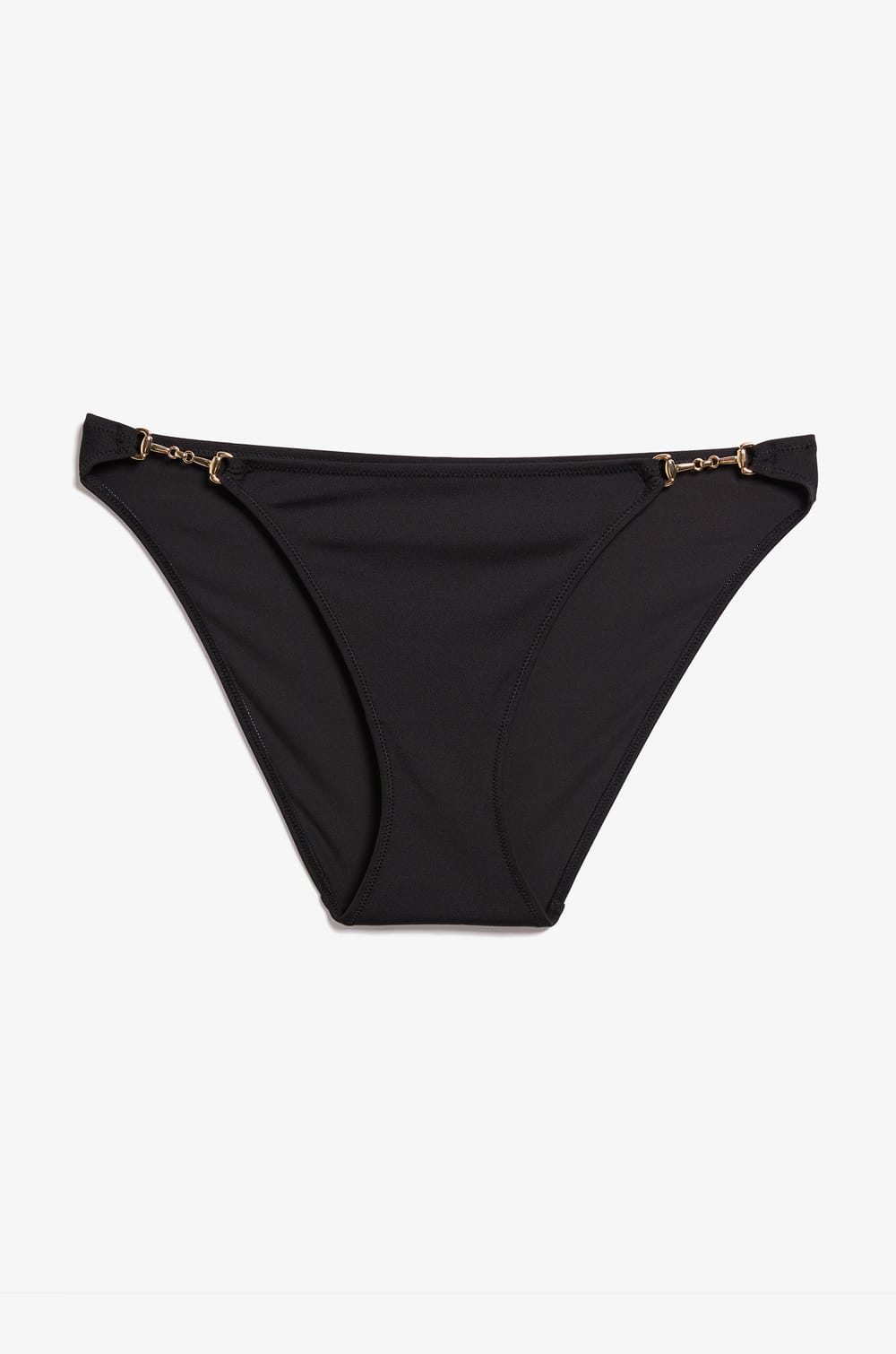 Culotte bikini bas de maillot détails bijoux;${refinementColor}