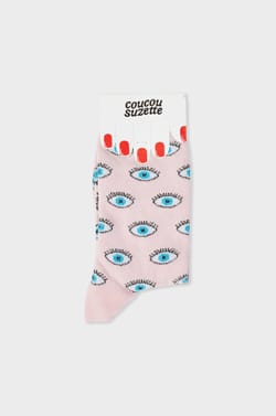 Chaussettes à motifs yeux Coucou Suzette;${refinementColor}