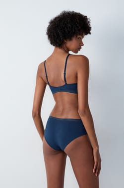 BH ohne Bügel mit leichten Schalen aus Baumwolle;${refinementColor}