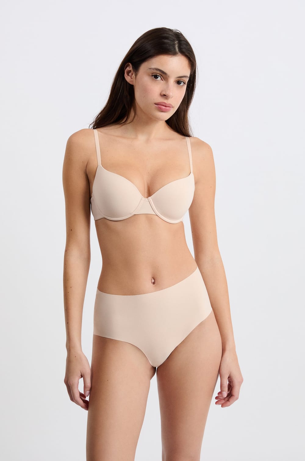 Culotte midi en microfibre;${refinementColor}