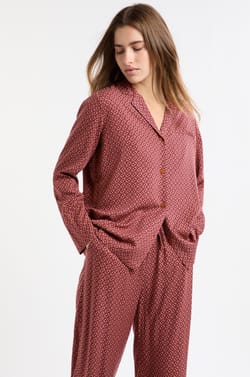 Camiseta de pijama estampada;${refinementColor}