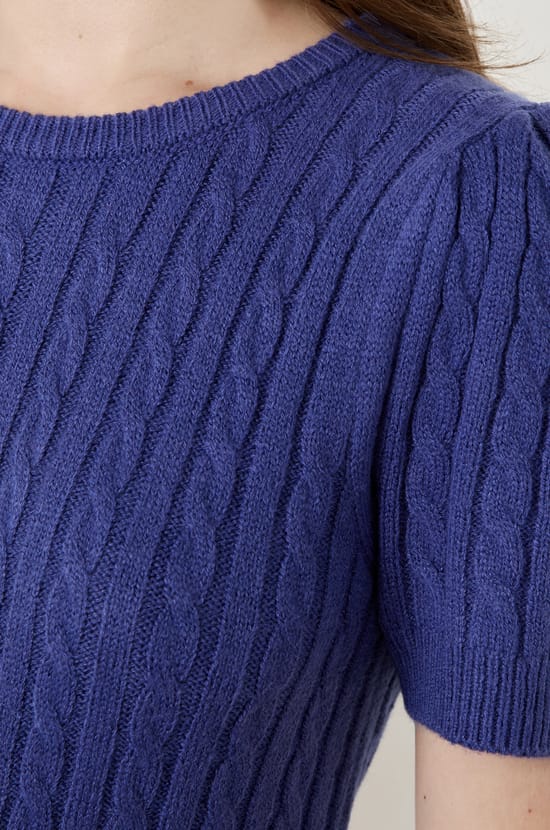 Pull manches courtes;${refinementColor}