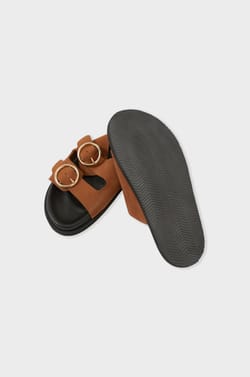 Sandalias de cuero;${refinementColor}