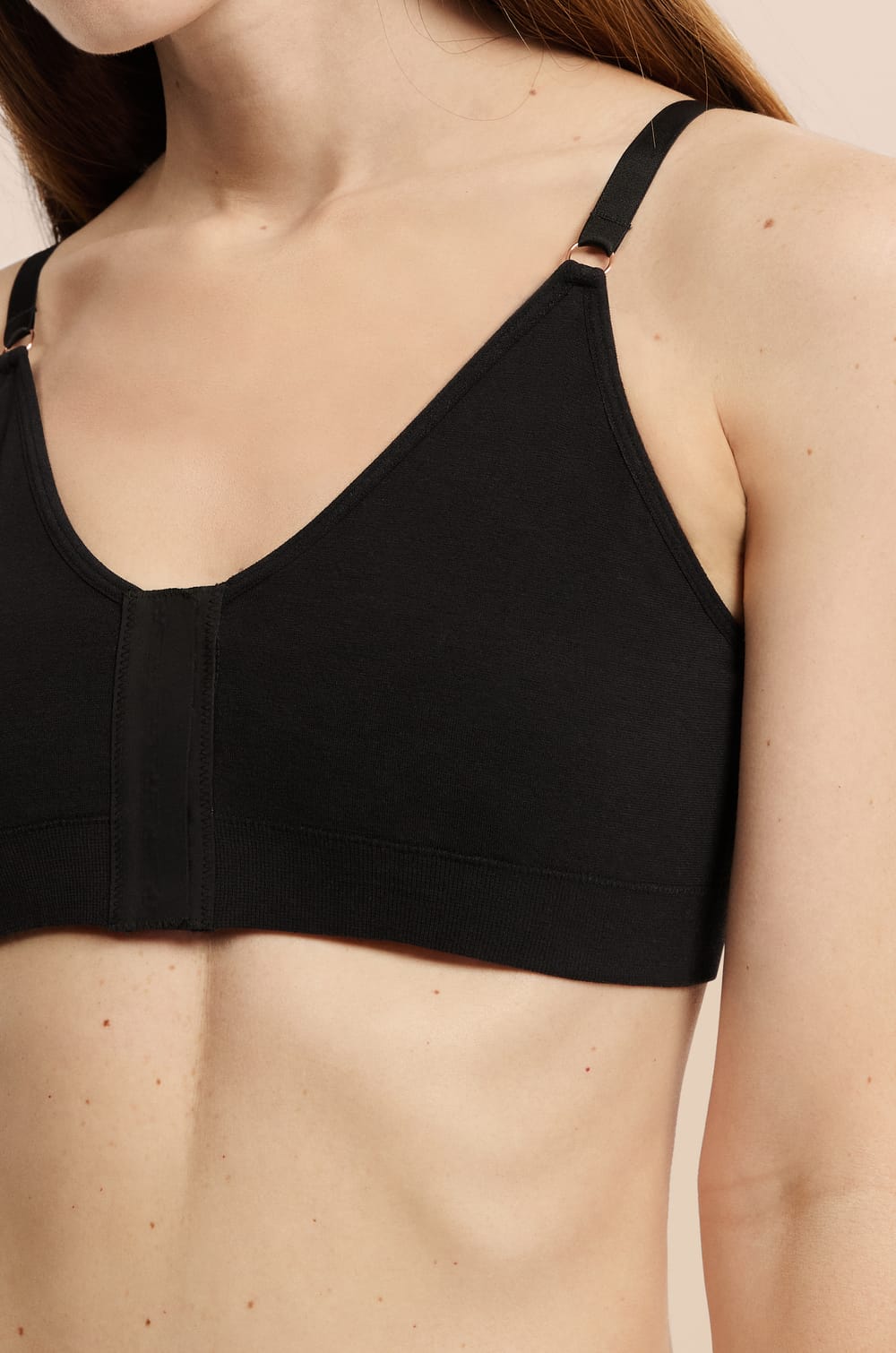 Post-mastectomy Cotton Bralette;${refinementColor}