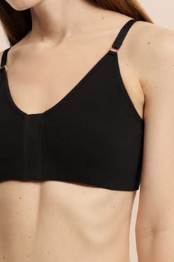 Post-mastectomy Cotton Bralette;${refinementColor}