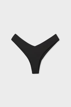 Panty brasileña de bikini high leg satinada;${refinementColor}