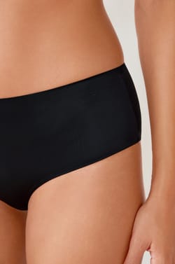 Braga culotte de microfibra satinada;${refinementColor}