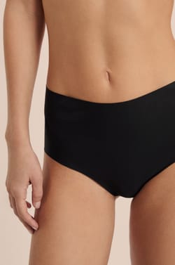 Culotte midi en microfibre;${refinementColor}