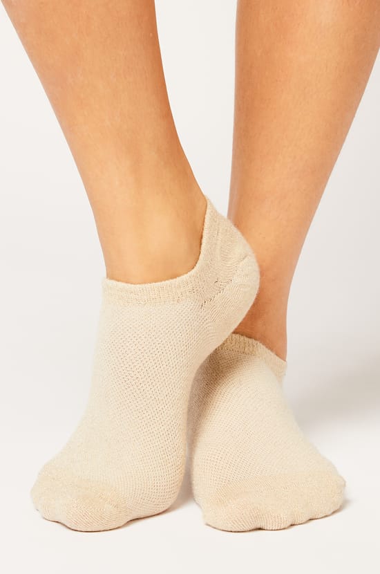 Lot de 2 paires de socquettes essentielles;${refinementColor}