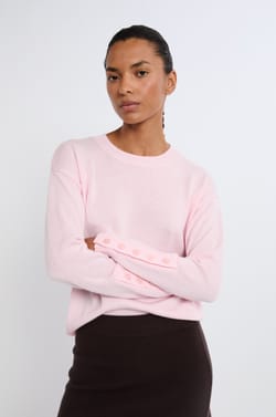 Pull col rond avec laine;${refinementColor}