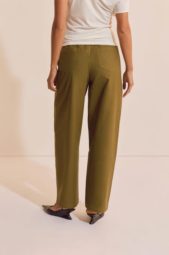 Pantalon avec coton;${refinementColor}