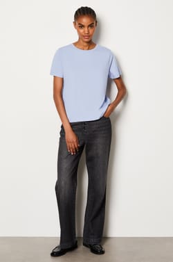 Short Sleeve Cotton T-Shirt;${refinementColor}