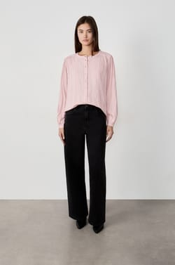 Chemise manches longues avec des broderies;${refinementColor}