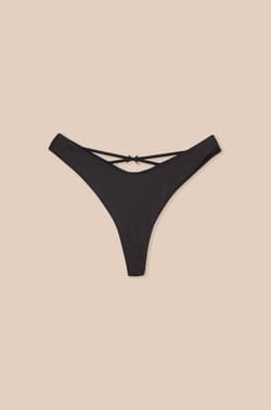 Microfibre Thong;${refinementColor}