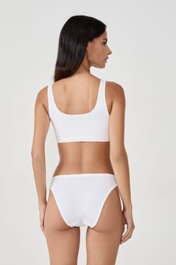 Wende-Bustier aus dehnbarer Baumwolle;${refinementColor}