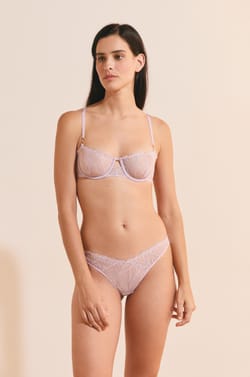 Sujetador N.9 - Balconnet con bordado floral;${refinementColor}