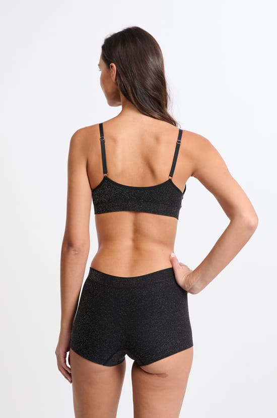 Soutien-gorge brassière sans coutures irisé;${refinementColor}
