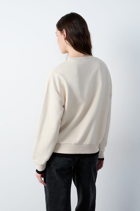 Printed Sweatshirt;${refinementColor}