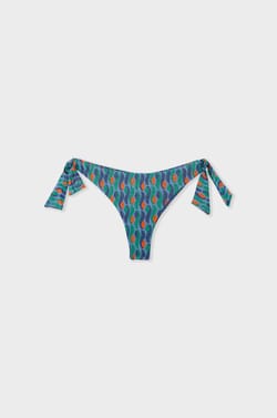 Bikini brésilien à nouer bas de maillot pailleté;${refinementColor}