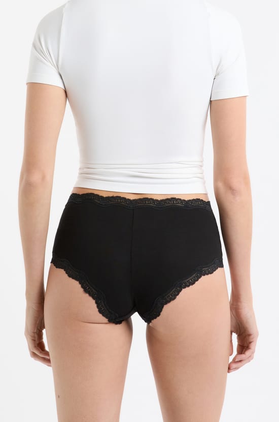 Lot de 3 shortys en coton;${refinementColor}