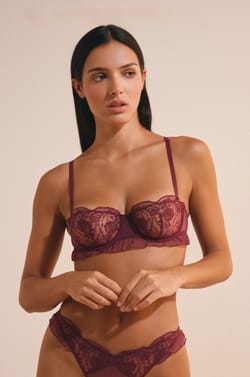 Soutien-gorge N.9 - Balconnet avec broderie;${refinementColor}