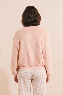 Sweatshirt avec noeuds;${refinementColor}