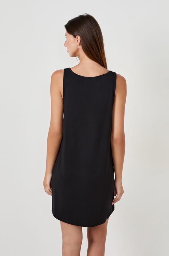 Camisón tirante de modal;${refinementColor}