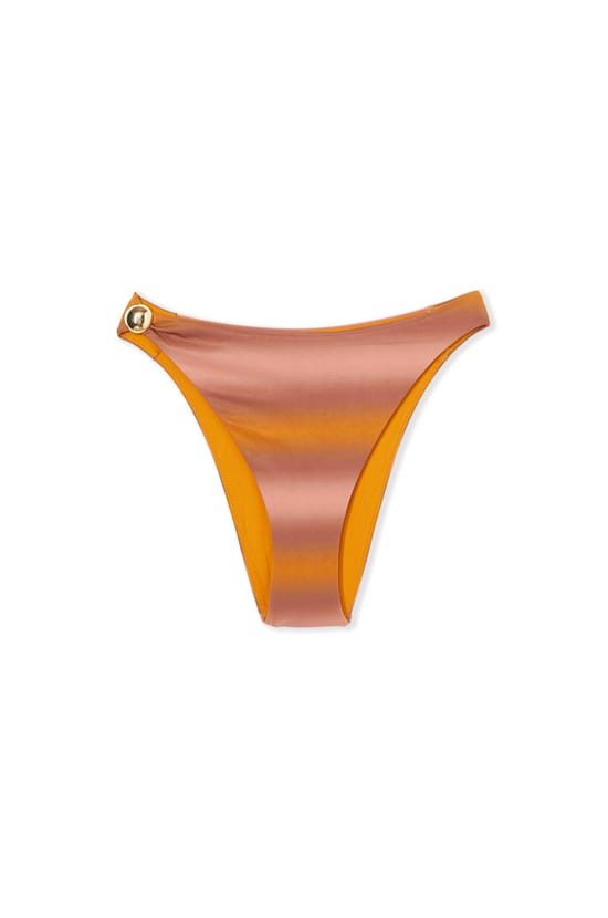 Bas de maillot de bain br&eacute;silien high leg &agrave; motifs d&eacute;tail bijou ;${refinementColor}