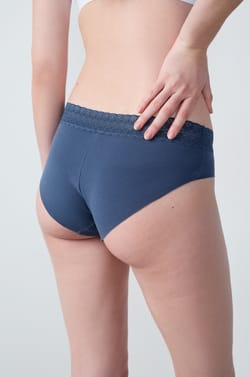 Shorty en coton couture arrière;${refinementColor}