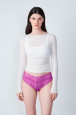 Lace V-shape Hipster;${refinementColor}