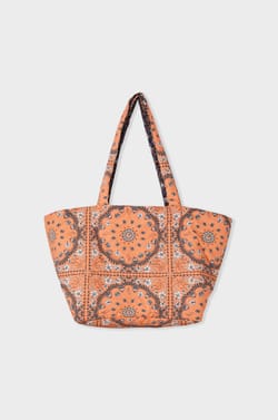 Reversible printed cotton bag;${refinementColor}