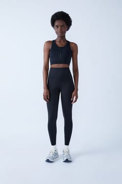 Shaping Legging With Tummy Control Effect;${refinementColor}