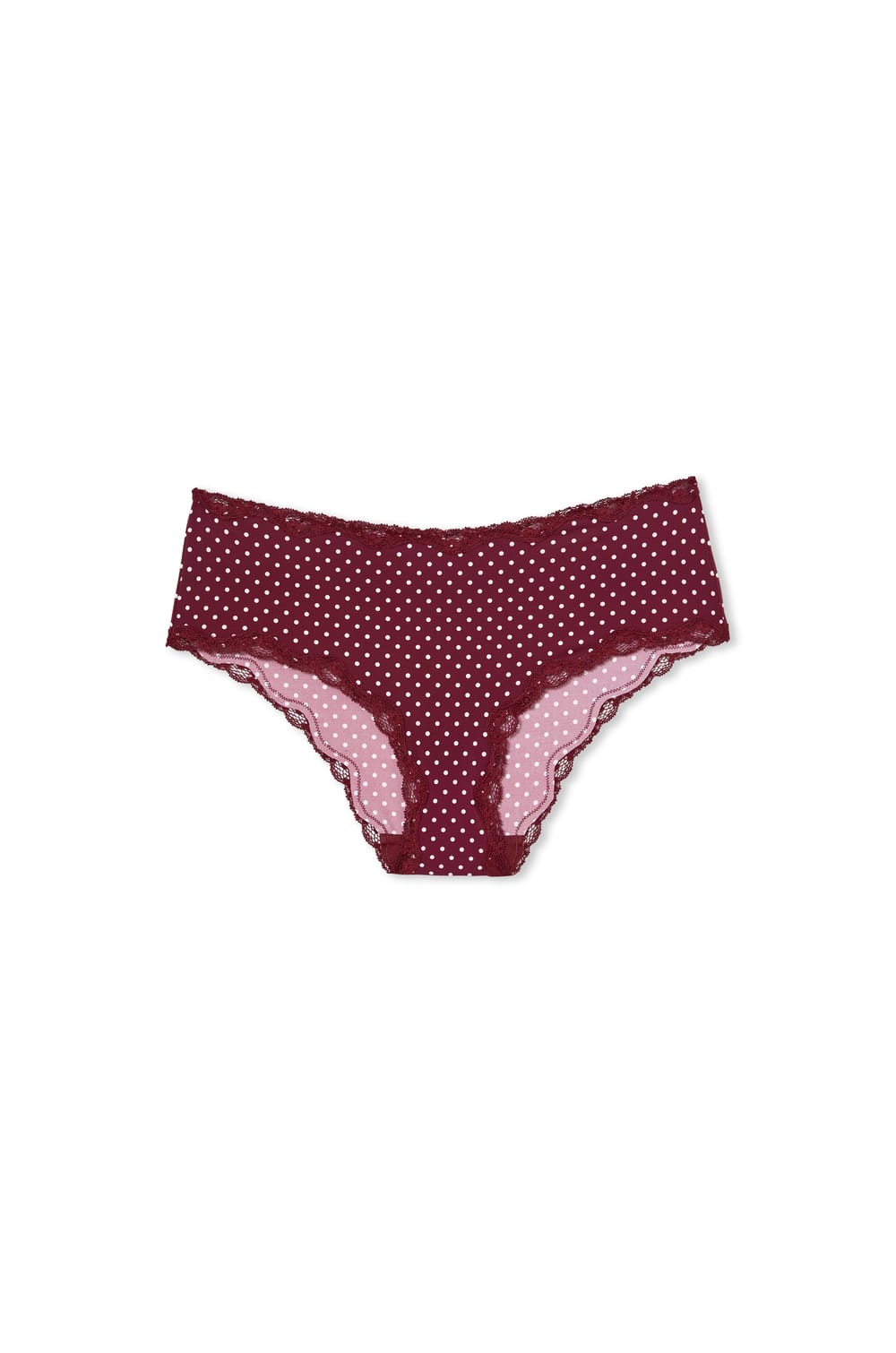 Shorty avec d&eacute;tails dentelle;${refinementColor}