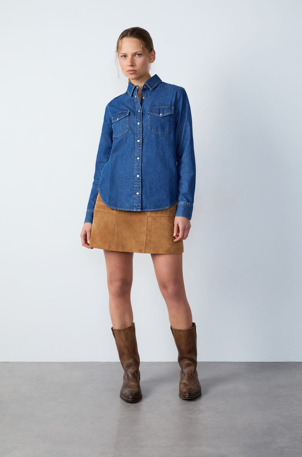 Denim Shirt;${refinementColor}