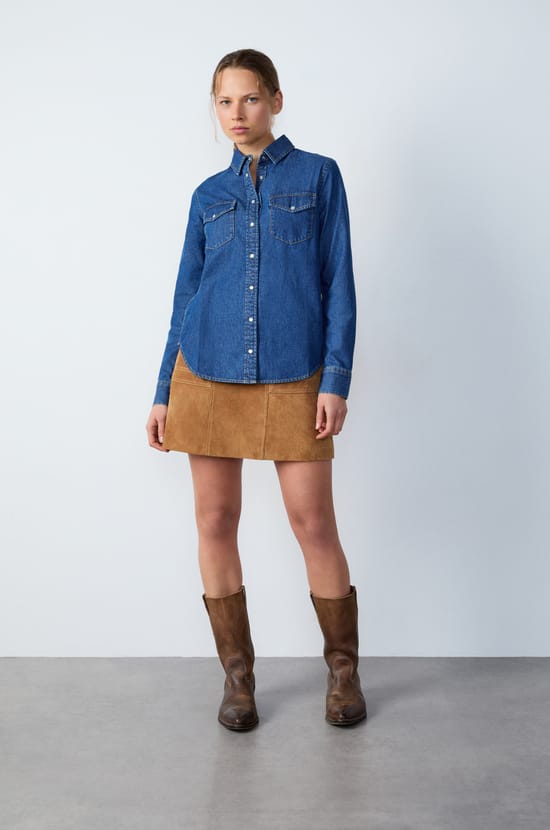 Denim Shirt;${refinementColor}