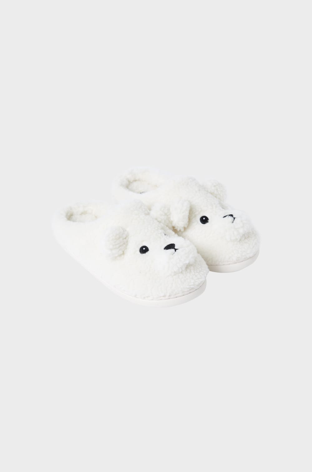 Bear Mule Slippers;${refinementColor}