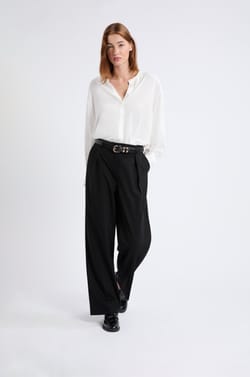 Wide Straight Trousers;${refinementColor}