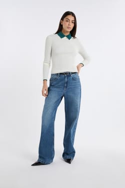 Polo manches longues;${refinementColor}