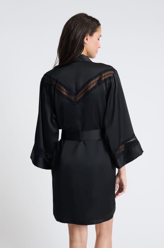 Short Satin Nightdress;${refinementColor}