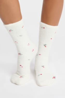 Ponožky z umělé kožešiny;${refinementColor}