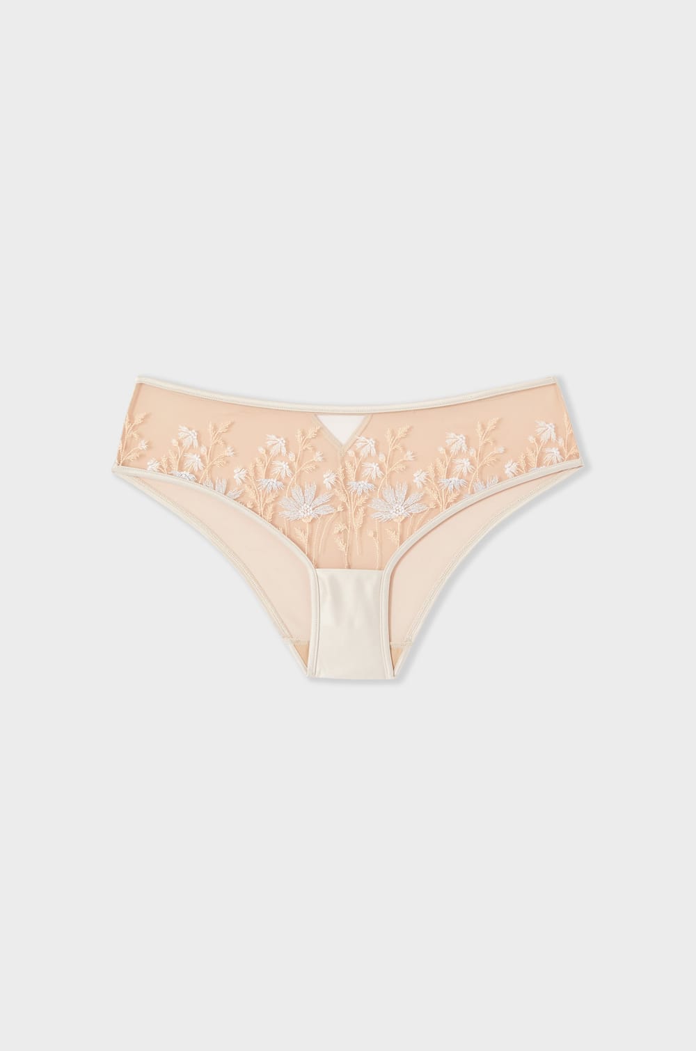 Boyshort with Embroidery;${refinementColor}