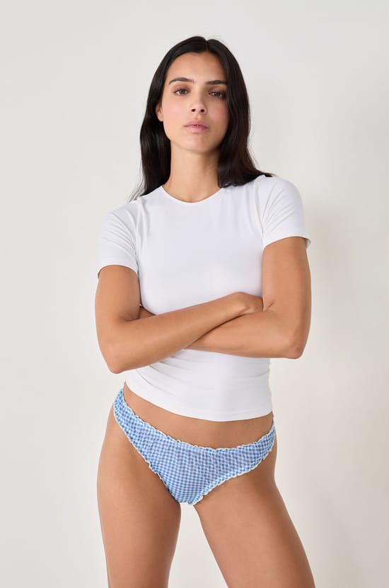 Pack of 3 Cotton Tangas;${refinementColor}