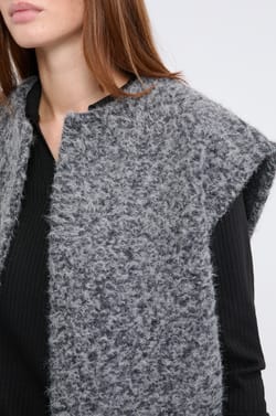 Sleeveless Cardigan;${refinementColor}