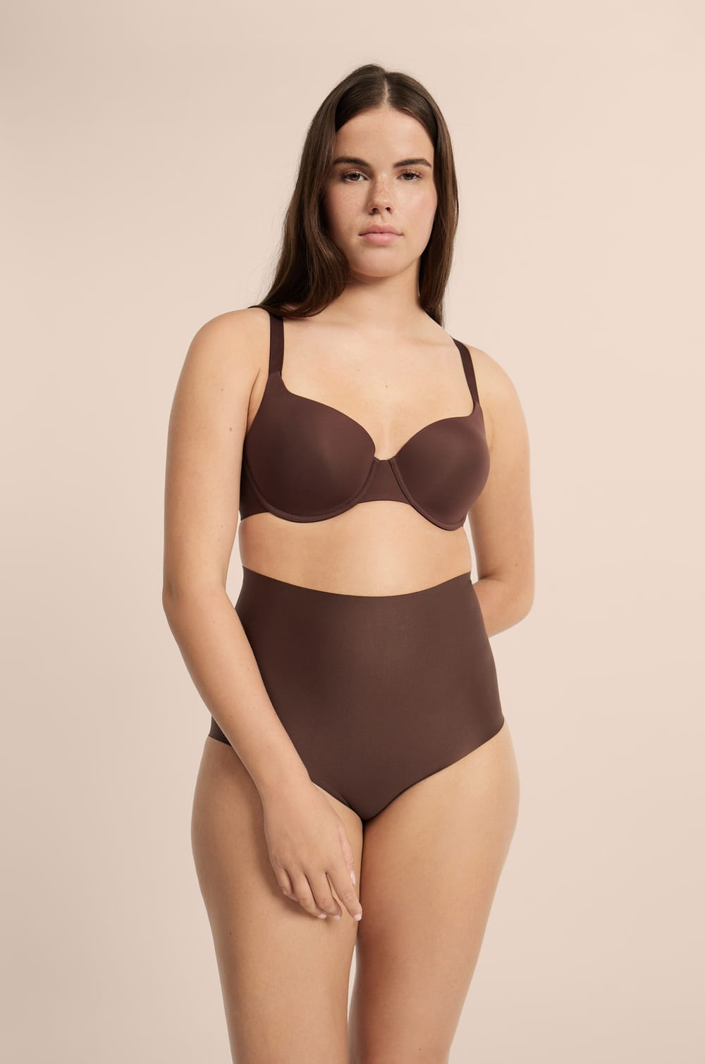 Culotte gainante taille haute - Maintien fort;${refinementColor}