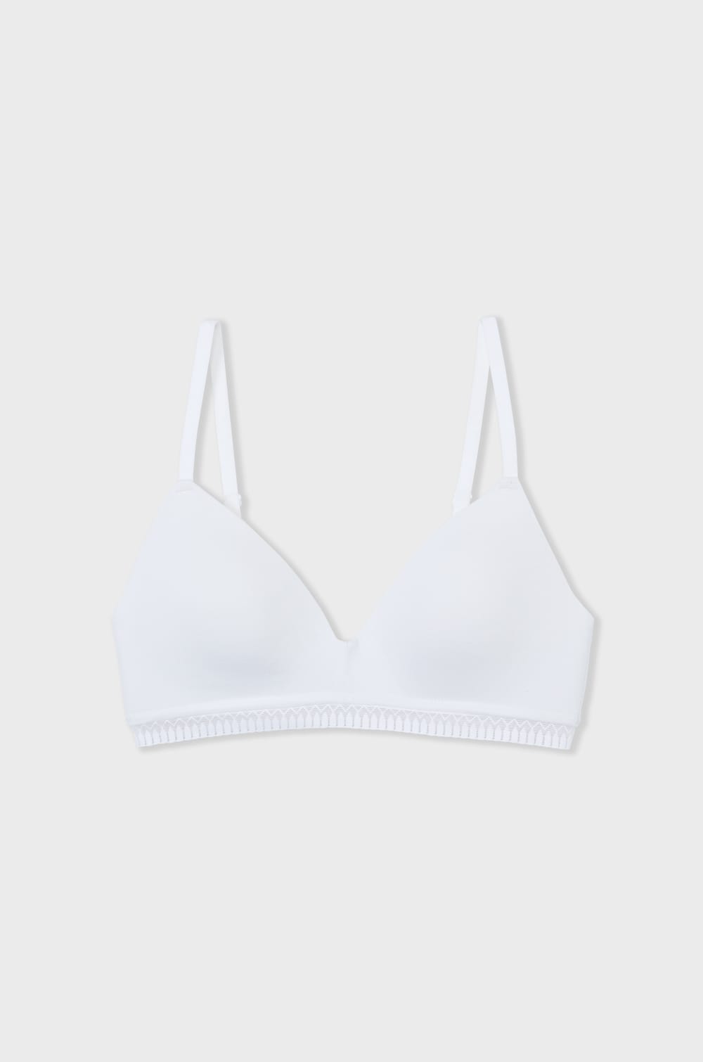Soutien-gorge sans armatures coques fines en coton biologique;${refinementColor}