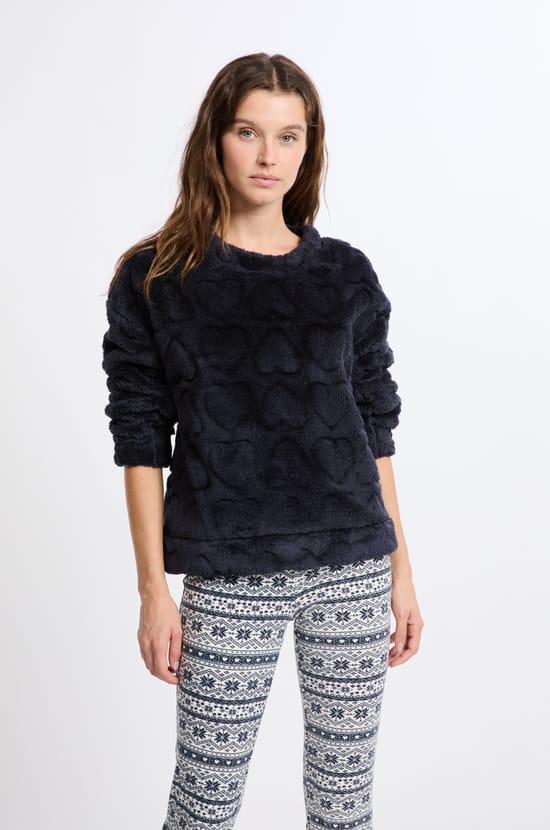 Pyjama 2 pièces à motifs;${refinementColor}